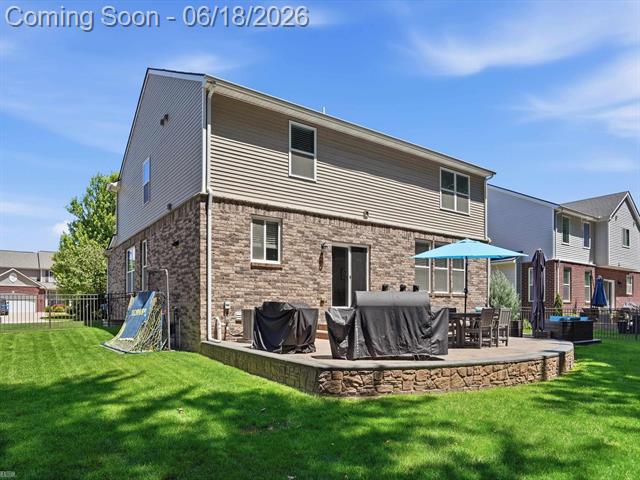 Builiding view fifty five for 22326 Homestead, Macomb, MI. 48044