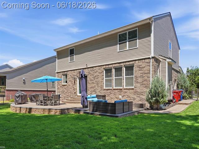Builiding view fifty four for 22326 Homestead, Macomb, MI. 48044
