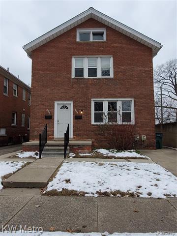 front view for 224 Fielding St, Ferndale, Mi. 48220