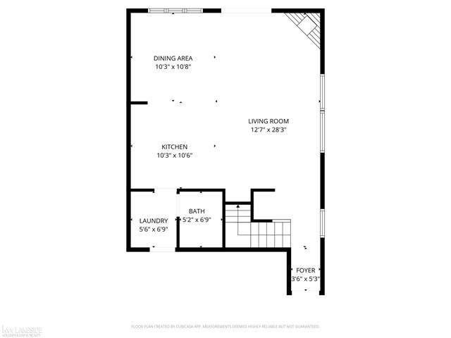 Builiding view forty for 140 Kenyon, Algonac, MI. 48001