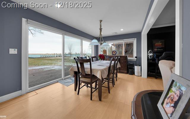 Builiding view fifty five for 7054 Middle Channel, Harsens Island, MI. 48028