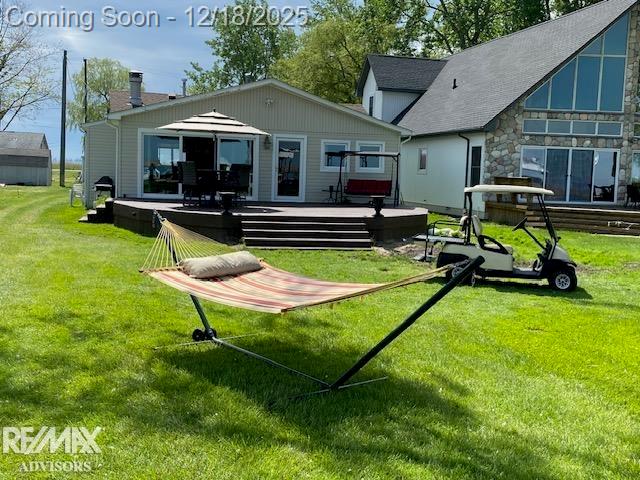 Builiding view one for 7054 Middle Channel, Harsens Island, MI. 48028