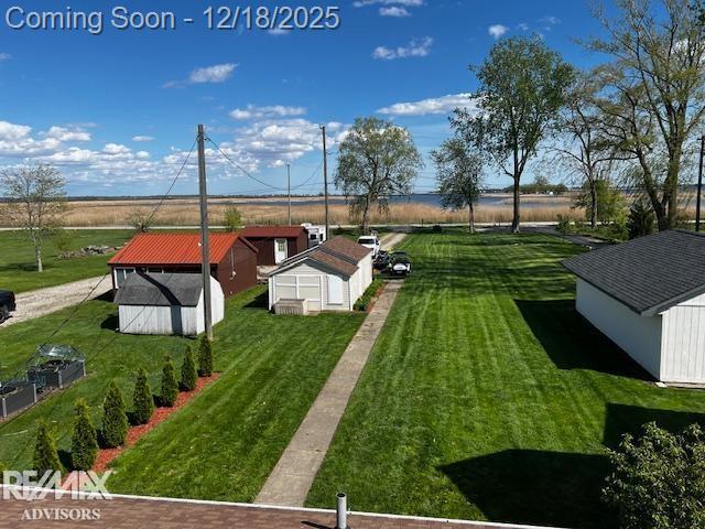 Builiding view six for 7054 Middle Channel, Harsens Island, MI. 48028