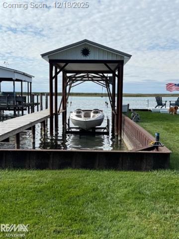 Builiding view thirteen for 7054 Middle Channel, Harsens Island, MI. 48028