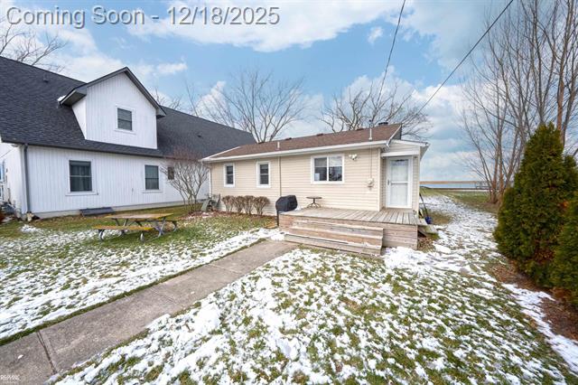 Builiding view thirty eight for 7054 Middle Channel, Harsens Island, MI. 48028