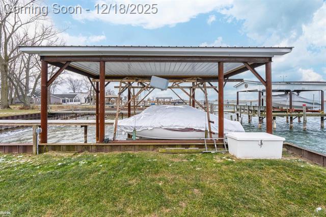 Builiding view thirty four for 7054 Middle Channel, Harsens Island, MI. 48028