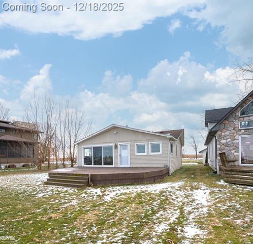 Builiding view twenty eight for 7054 Middle Channel, Harsens Island, MI. 48028