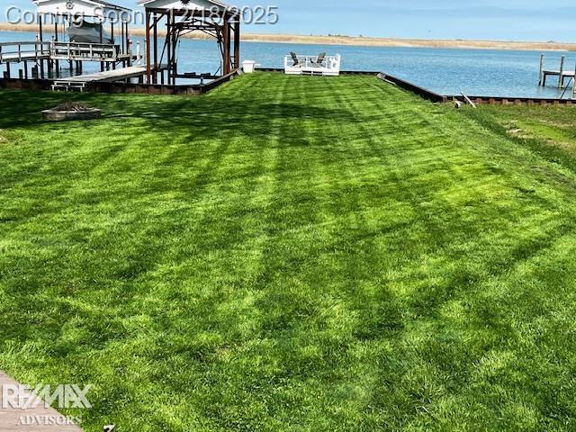 Builiding view two for 7054 Middle Channel, Harsens Island, MI. 48028