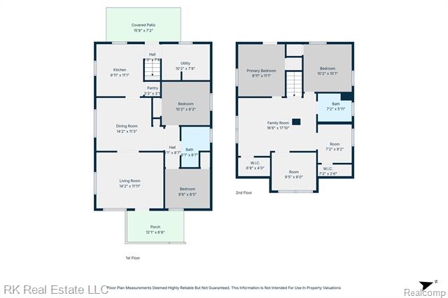 Builiding view fifty for 1125 E Hayes, Hazel Park, MI. 48030