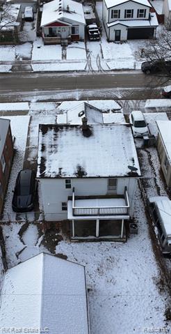 Builiding view forty five for 1125 E Hayes, Hazel Park, MI. 48030