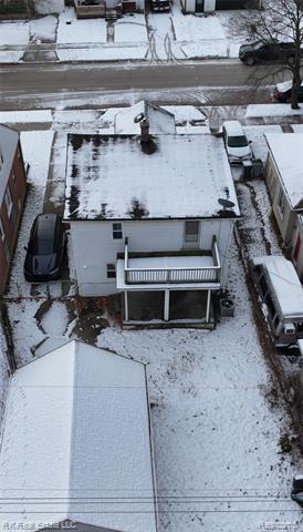 Builiding view forty four for 1125 E Hayes, Hazel Park, MI. 48030