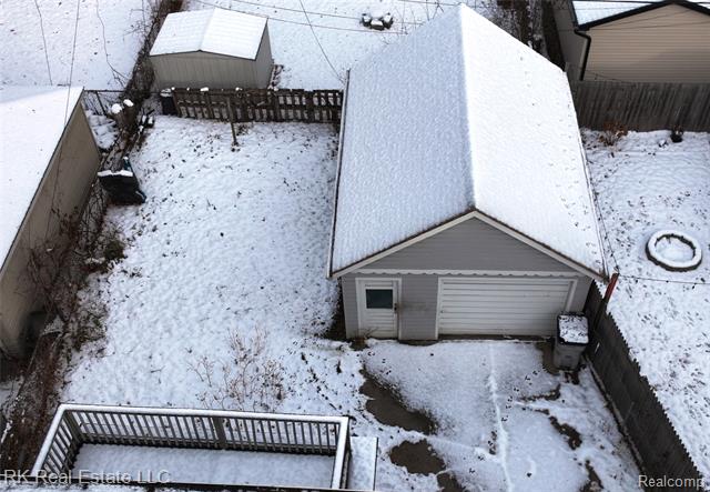 Builiding view forty six for 1125 E Hayes, Hazel Park, MI. 48030