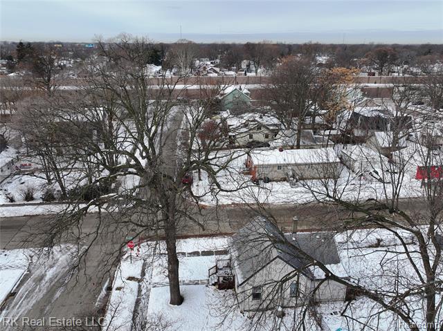 Builiding view forty two for 1125 E Hayes, Hazel Park, MI. 48030