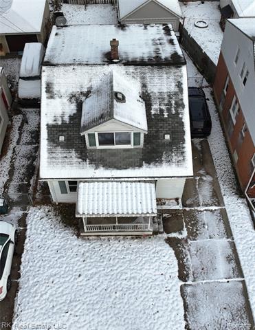 Builiding view thirty five for 1125 E Hayes, Hazel Park, MI. 48030