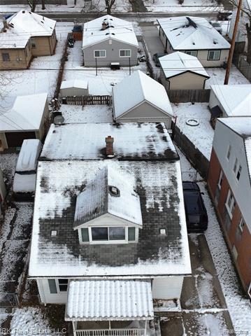 Builiding view thirty six for 1125 E Hayes, Hazel Park, MI. 48030