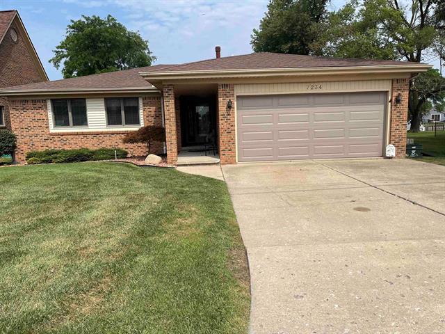 front view for 7234 Bluebill St, Algonac, Mi. 48001