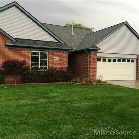 front view for 304 Heritage Way, Algonac, Mi. 48001