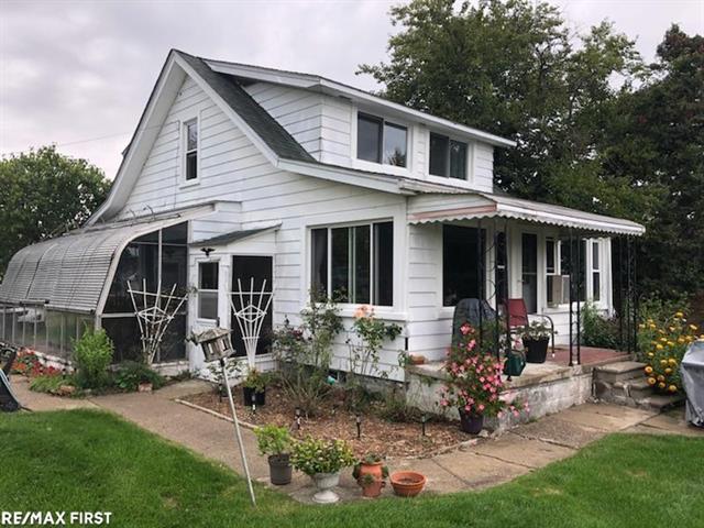 front view for 8775 Miller St, Fair Haven, Mi. 48023