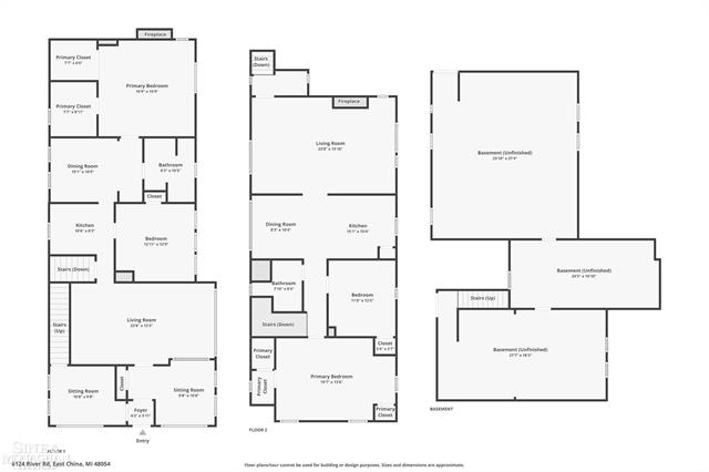 Builiding view fifty four for 6124 River, East China, MI. 48054