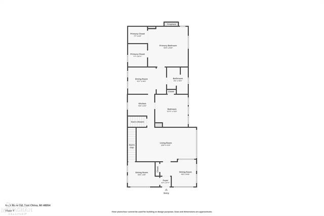 Builiding view fifty two for 6124 River, East China, MI. 48054