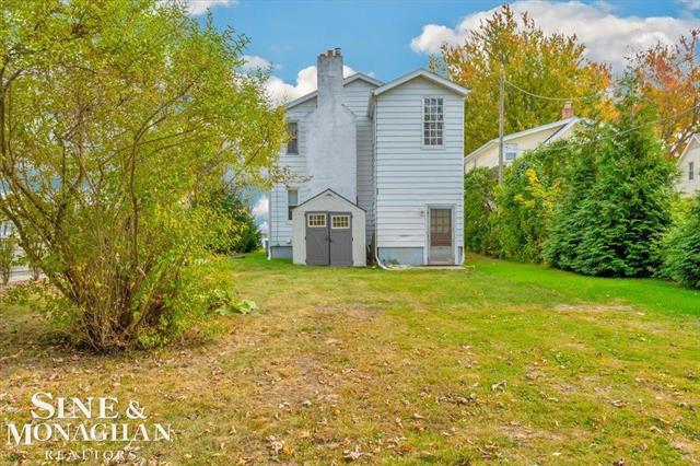 Builiding view forty for 6124 River, East China, MI. 48054