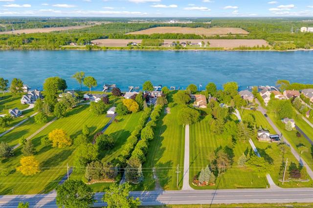 Builiding view nine for 4243 River, East China, MI. 48054