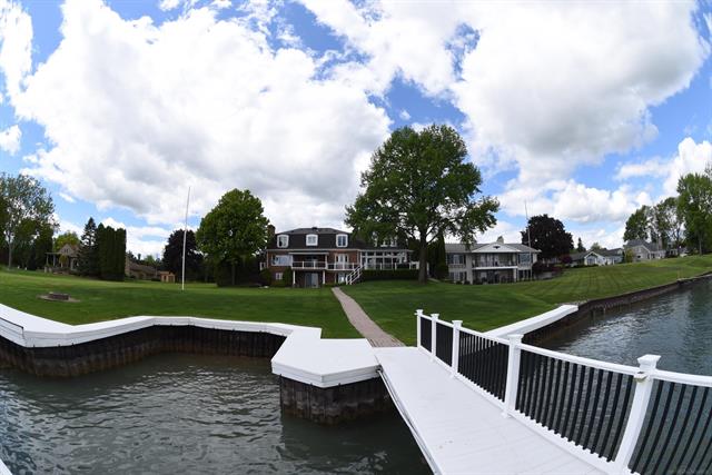 Builiding view seventy two for 4243 River, East China, MI. 48054