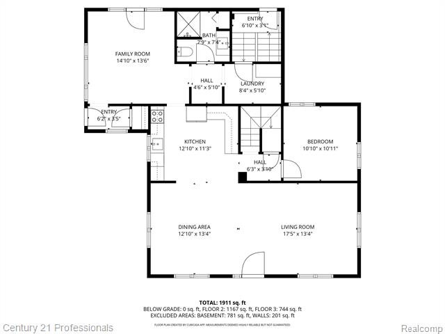 Builiding view seventy five for 7359 Clair Hwy, East China, MI. 48054