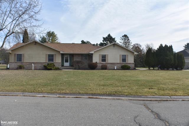 front view for 3405 Hemlock Ct, East China, Mi. 48054