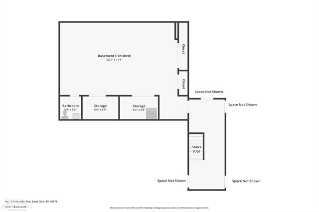 Builiding view forty one for 669 N Riverside, Saint Clair, MI. 48079