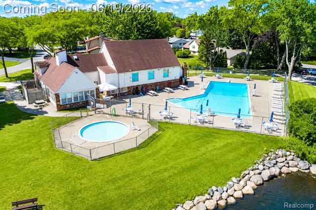 Builiding view two for 22533 Winfield, Novi, MI. 48375