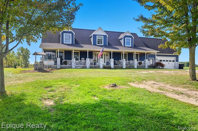 front view for 13265 Tibbets Rd, Memphis, Mi. 48041