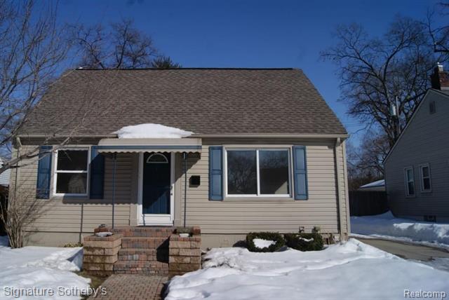 front view for 732 Allen St, Ferndale, Mi. 48220
