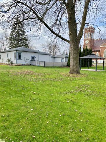 Builiding view six for 203 Kempf, Capac, MI. 48014