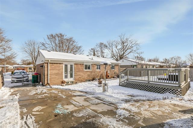 Builiding view twenty two for 9796 Van Buren, Belleville, MI. 48111