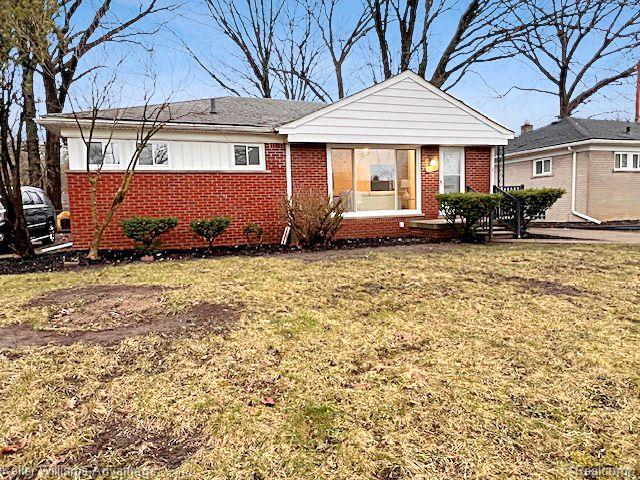 front view for 21731 Church St, Oak Park, Mi. 48237