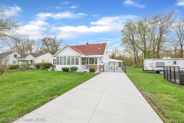 front view for 6341 Hunt, Romulus, Mi. 48174