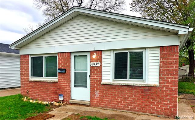 front view for 6039 Sylvia, Taylor, Mi. 48180