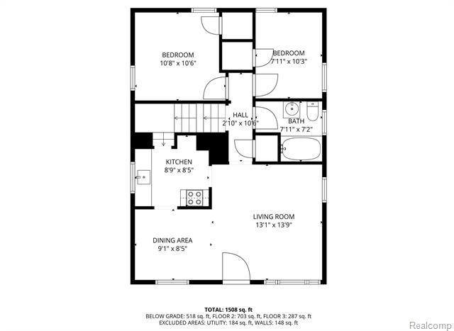 Builiding view twenty nine for 4484 Howe, Wayne, MI. 48184