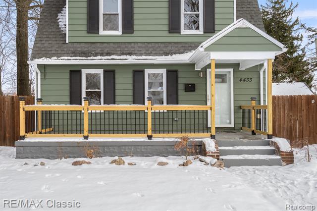 Builiding view four for 4433 Elizabeth, Wayne, MI. 48184