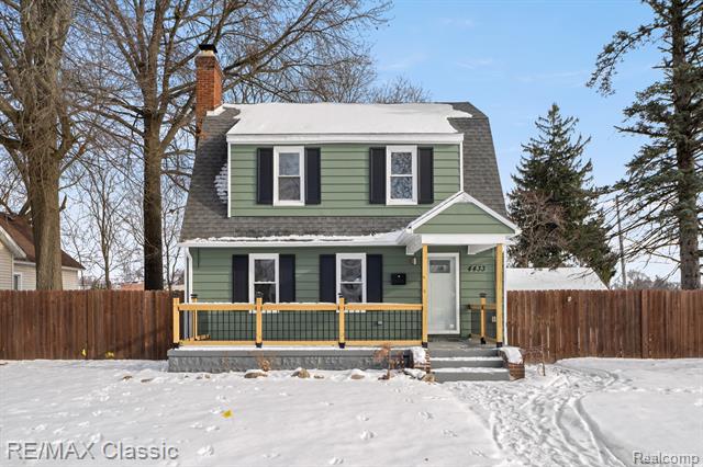 front view for 4433 Elizabeth St, Wayne, Mi. 48184