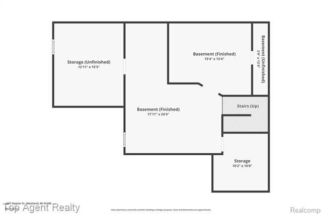 Builiding view fifty seven for 2601 Dagner, Westland, MI. 48186