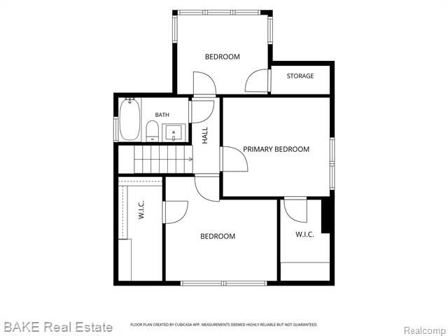 Builiding view forty five for 675 W Hazelhurst, Ferndale, MI. 48220