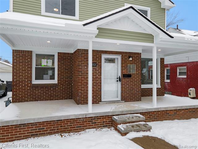 Builiding view fifty three for 23021 Donaldson, Dearborn, MI. 48124