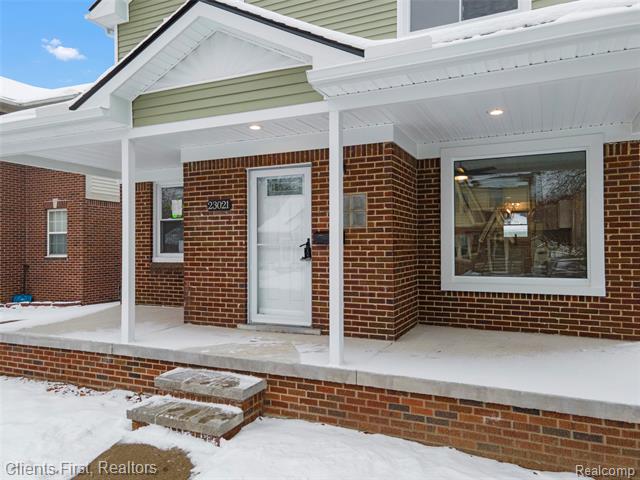 Builiding view five for 23021 Donaldson, Dearborn, MI. 48124