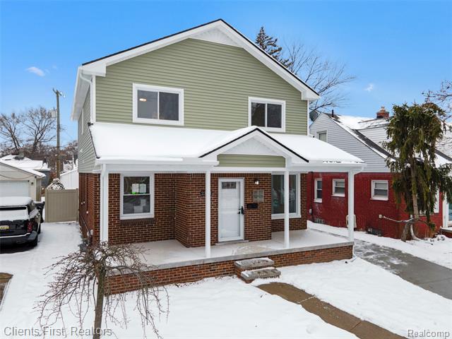front view for 23021 Donaldson, Dearborn, Mi. 48124