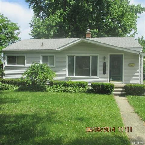 front view for 31536 Hazelwood, Westland, Mi. 48186