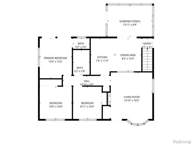 Builiding view thirty three for 1312 Berkshire, Westland, MI. 48186