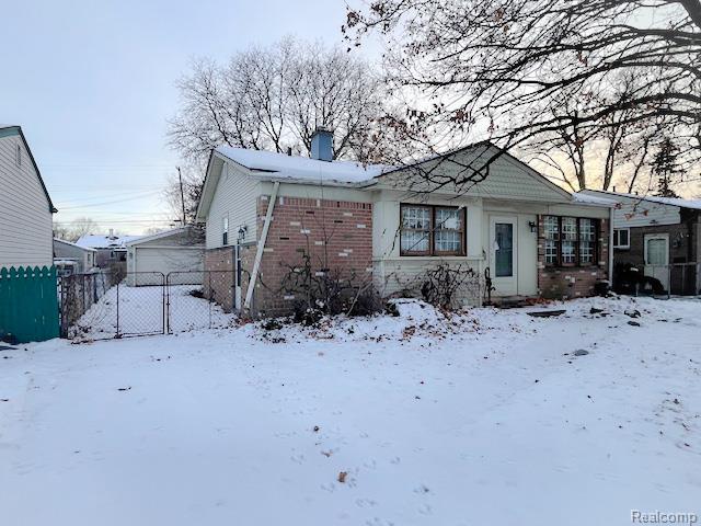 Builiding view four for 30939 Hiveley, Westland, MI. 48186