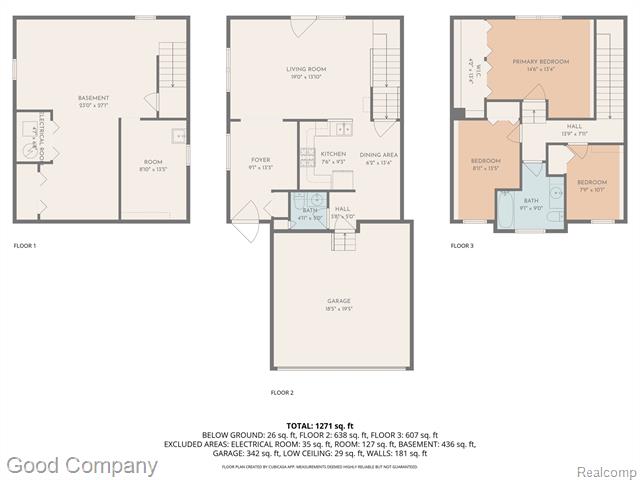 Builiding view forty for 22723 Middlebelt, Farmington, MI. 48336